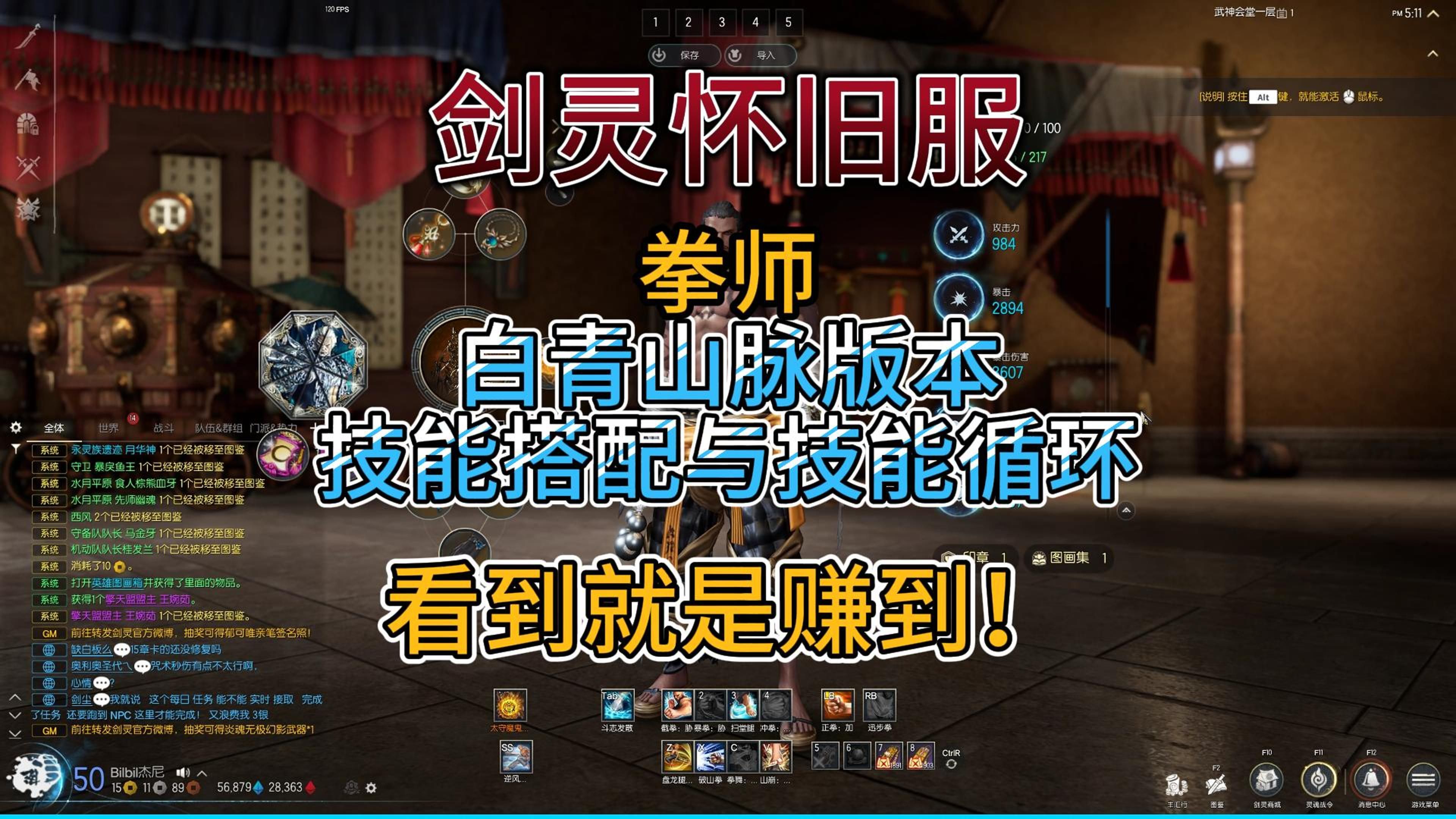 震撼剑灵私服拳师介绍大全